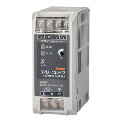 SPB-120-12  12VDC Çıkış 8A 96W Giriş 100-240VAC Giriş Raya Montaj Anahtarlamalı Güç Kaynağı